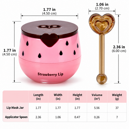 Heart Lip Mask – Hydrating Lip Care with Heart Applicator